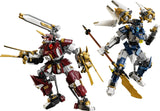 LEGO Ninjago 71870 Titanes Robot Gemelos - producto montado sobre fondo blanco