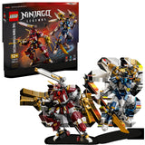 LEGO Ninjago 71870 Titanes Robot Gemelos - display: caja + producto montado
