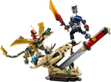 LEGO Ninjago 71871 Batalla en la Espada del Dragón - producto montado sobre fondo blanco