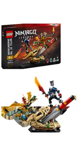 LEGO Ninjago 71871 Batalla en la Espada del Dragón - display: caja + producto montado