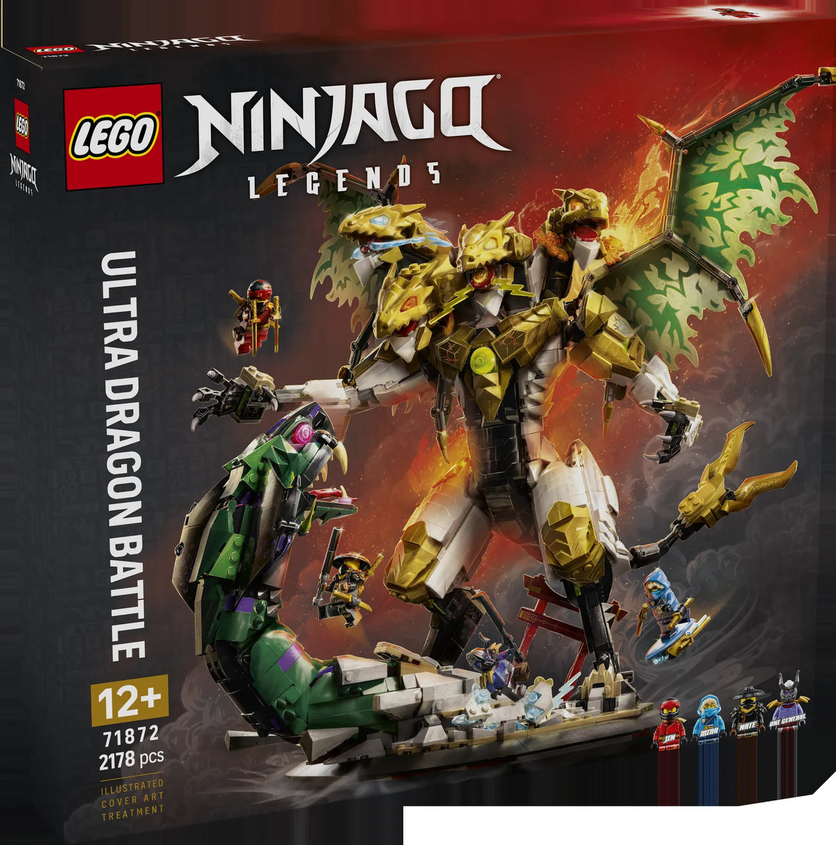 LEGO Ninjago 71872 Batalla del Ultradragón - caja frontal oficial