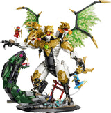 LEGO Ninjago 71872 Batalla del Ultradragón - producto montado sobre fondo blanco