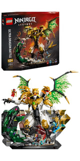 LEGO Ninjago 71872 Batalla del Ultradragón - display: caja + producto montado