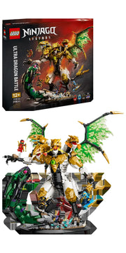 LEGO Ninjago 71872 Batalla del Ultradragón - display: caja + producto montado