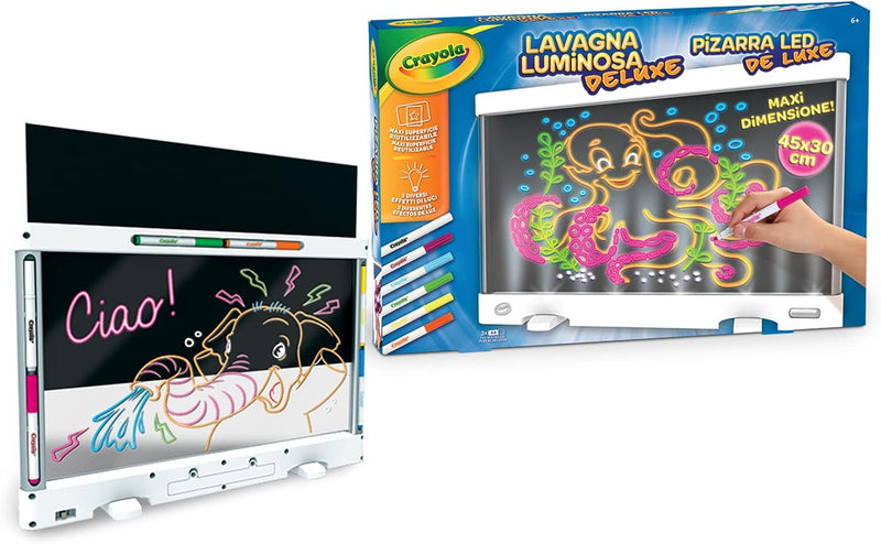Crayola Pizarra LED De Luxe 74-7504
