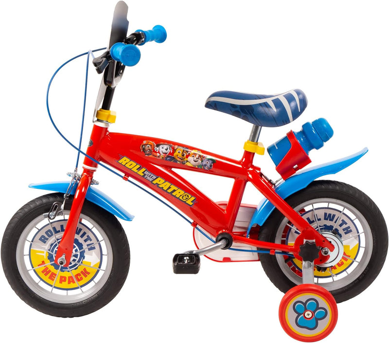 Bicicleta Infantil 12" Paw Patrol Toimsa - Modelo 1278 para Niños 3-5 Años