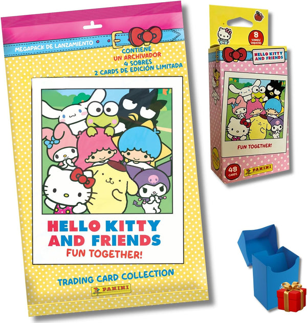 Pack Hello Kitty Fun Together Megapack + 8 sobres trading cards