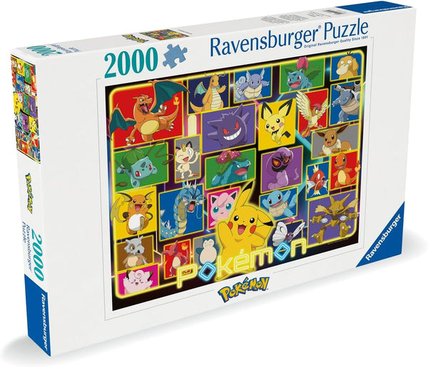 Ravensburger Puzzle 2000 Piezas Pokémon Luminoso