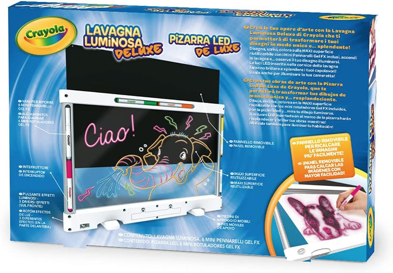 Crayola Pizarra LED De Luxe 74-7504