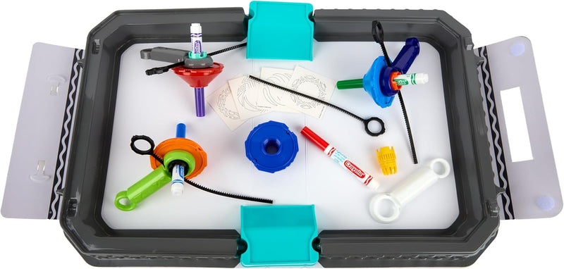 Crayola Colourwhirls Arena de Combate con 4 Pintapeonzas