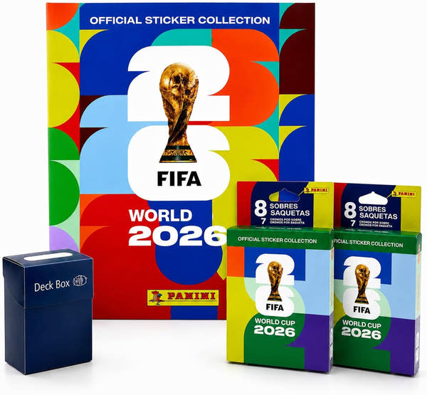 Pack Álbum + 16 Sobres Panini FIFA World Cup 2026