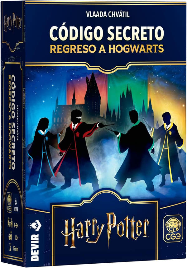 Caja del juego Código Secreto: Regreso a Hogwarts de Devir