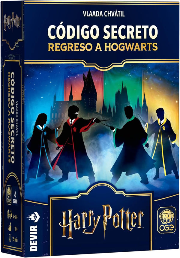 Caja del juego Código Secreto: Regreso a Hogwarts de Devir