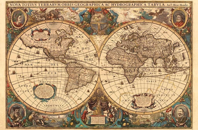Ravensburger Puzzle 5000 Piezas Mapamundi Histórico