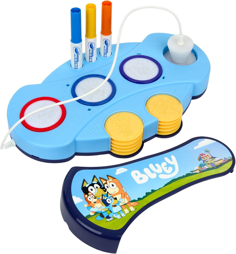 Crayola Color Wonder Estampines Mágicos Luminosos Bluey - Sin Manchas