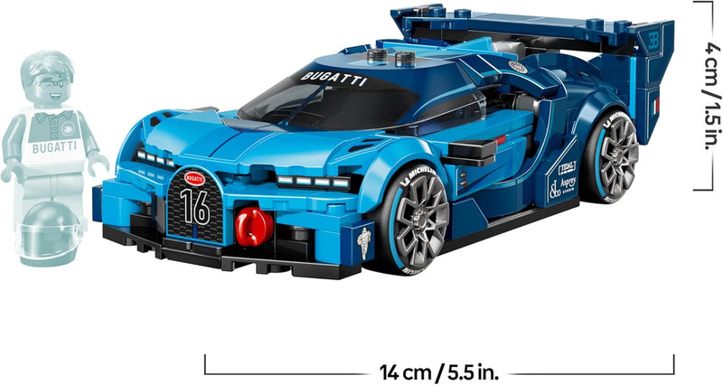 LEGO 77253 Coche Hiperdeportivo Bugatti Vision GT