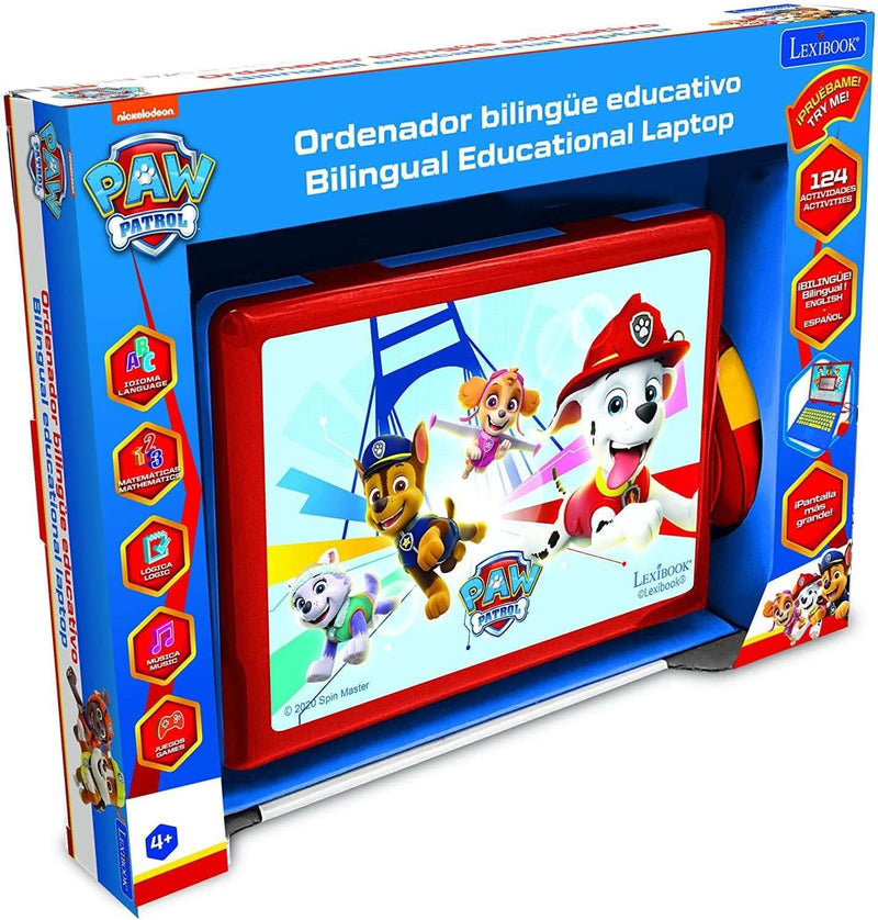Portátil Educativo de Patrulla Canina Lexibook LE-JC598PAI2
