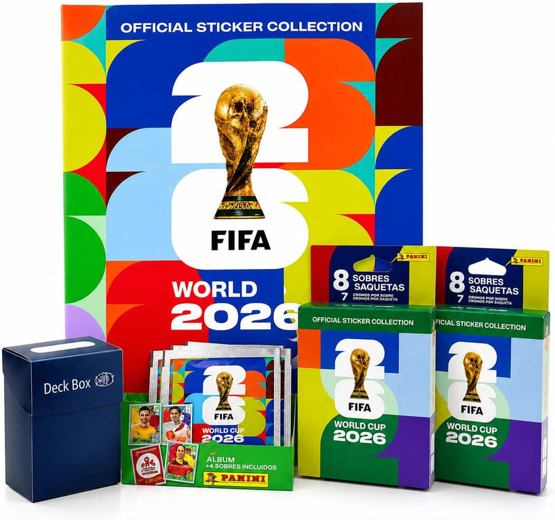 Pack Álbum + 16 Sobres Panini FIFA World Cup 2026