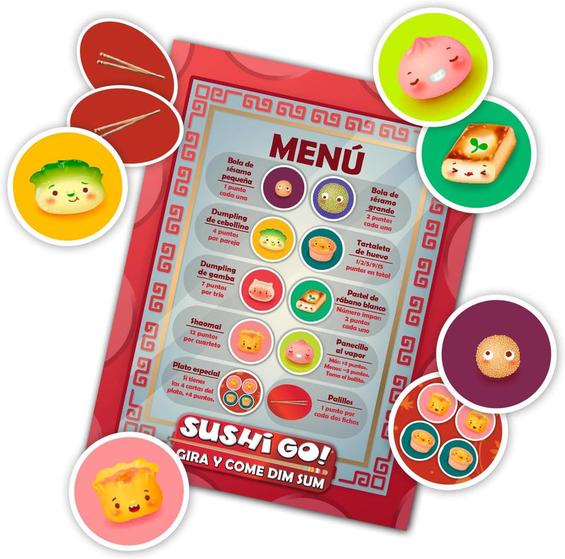 Imagen 2 Sushi Go! Gira y Come Dim Sum de Devir