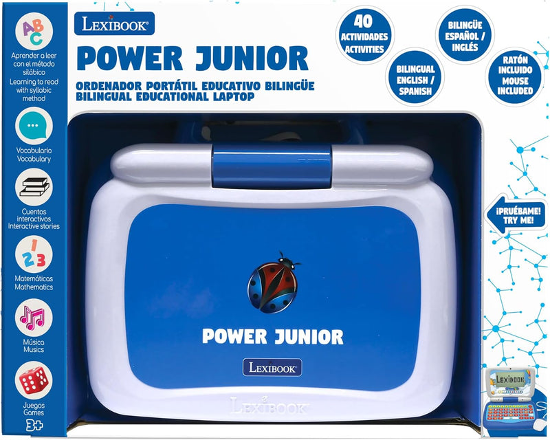 Ordenador Educativo Lexibook con 40 Actividades Bilingüe
