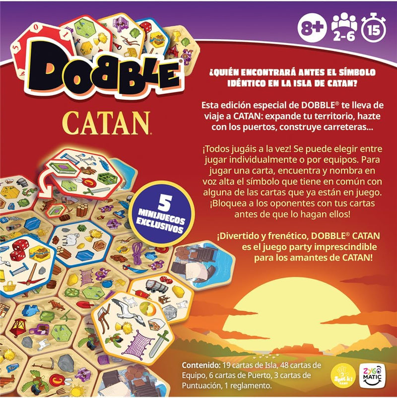 Dobble Catan ASMODEE-DOBCAT08ES