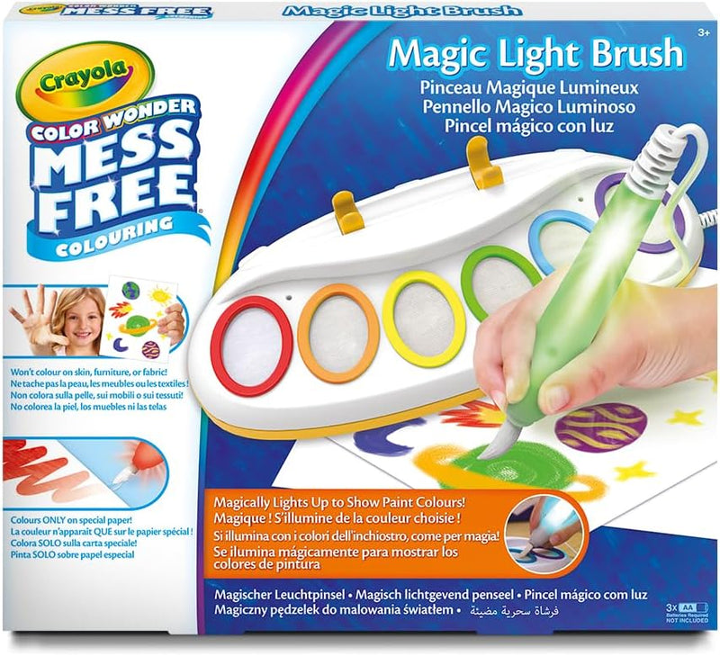 Crayola Color Wonder Pincel Mágico Luminoso - Sin Manchas