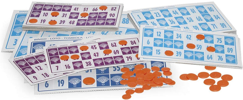 Chicos Lotería Eléctrica 24 Cartones - Bingo (22302) – Diversión Automática para Toda la Familia