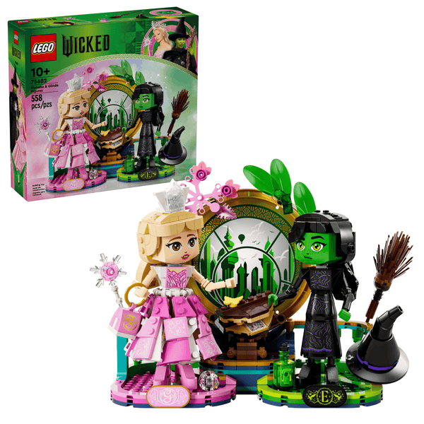 LEGO Wicked 75682 Figuras de Elphaba y Glinda — imagen 1