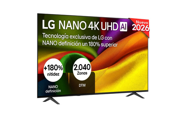 LG 75NU8E0B3LA NanoCell 4K de 75 pulgadas