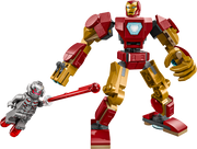 LEGO Marvel 76307 Armadura Robótica de Iron Man vs. Ultrón con sus dos minifiguras