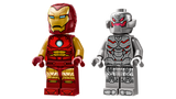 Minifiguras de Iron Man y Ultrón incluidas en el set LEGO Marvel 76307