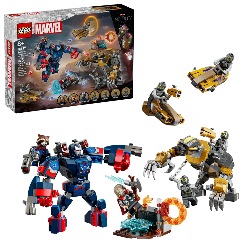 LEGO Marvel Thor de Vengadores Endgame vs. Chitauri (76322)