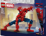 LEGO Super Heroes Marvel 76346 Figura de Héroe: Spider-Man - caja lateral con detalles del set