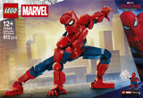 LEGO Super Heroes Marvel 76346 Figura de Héroe: Spider-Man - caja reverso con escenas de juego