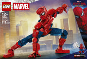 LEGO Super Heroes Marvel 76346 Figura de Héroe: Spider-Man - caja reverso con escenas de juego