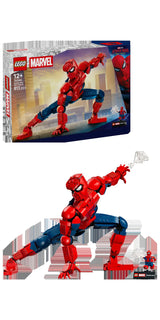 LEGO Super Heroes Marvel 76346 Figura de Héroe: Spider-Man - display: caja + producto montado