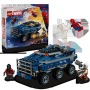 LEGO Super Heroes Marvel 76349 Spider-Man: Persecución del Furgón Penitenciario - display: caja + producto montado