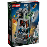 Parte trasera de la caja del LEGO Marvel 76352