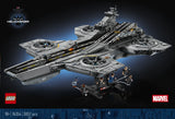 LEGO Super Heroes Marvel 76354 Helitransporte de S.H.I.E.L.D. - caja reverso con escenas de juego