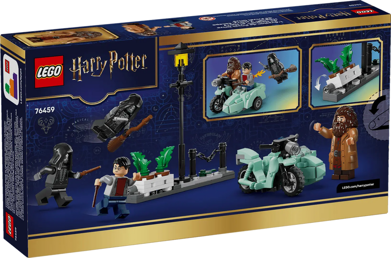LEGO Harry Potter Hagrid y Harry: Huida de Privet Drive