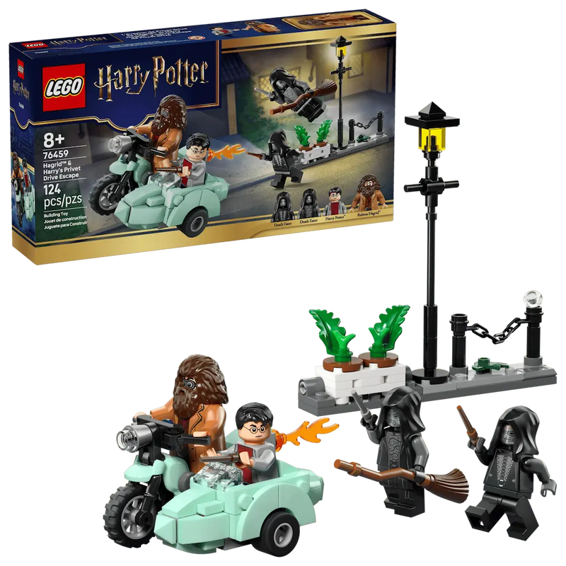 LEGO Harry Potter Hagrid y Harry: Huida de Privet Drive