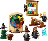 LEGO Harry Potter 76460 Ceremonia del Sombrero Seleccionador con sus cuatro minifiguras