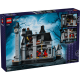 Parte trasera de la caja del LEGO Miércoles 76788