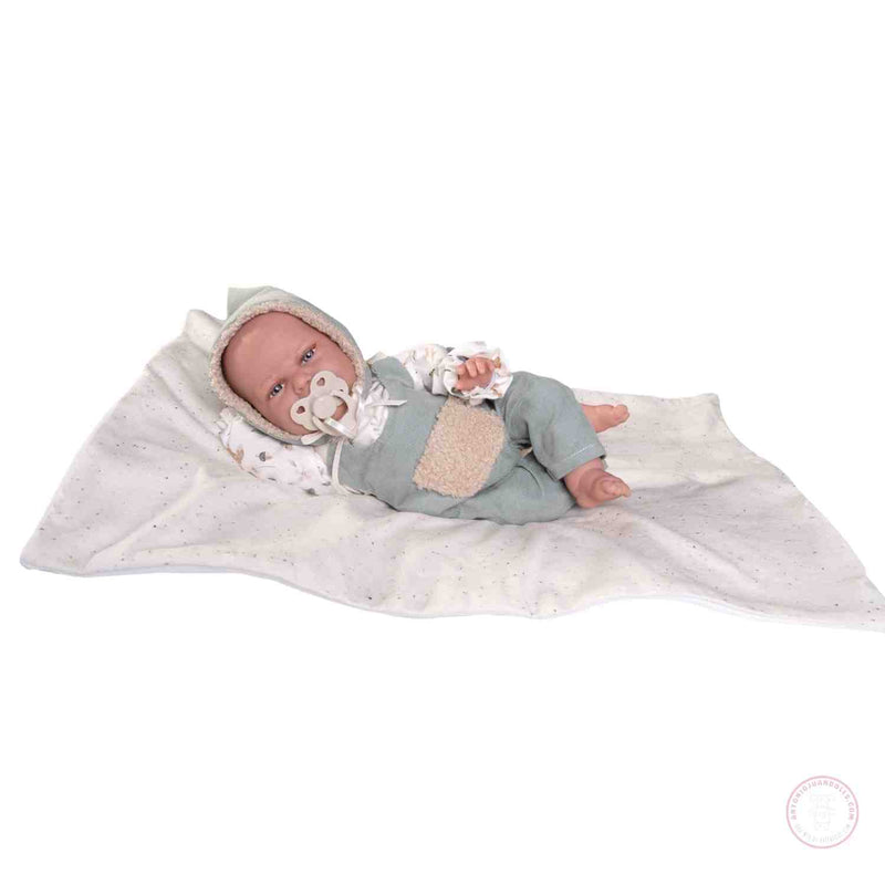 Muñecas Antonio Juan Clara con Mantita 34 cm - Muñeca Recién Nacida 2025 (70404)