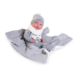 Sweet Reborn Pipo con toquilla. Cuerpo blandito Muñecas Antonio Juan (80114) · vista 3