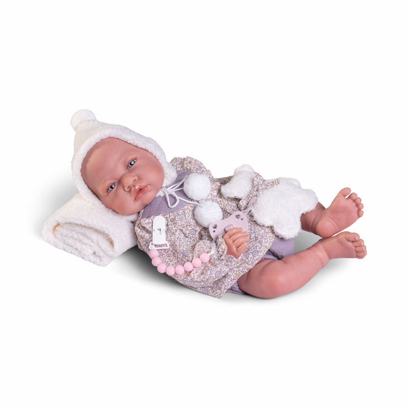 Muñecas Antonio Juan Sweet Reborn Nacida manta borreguillo (80326)