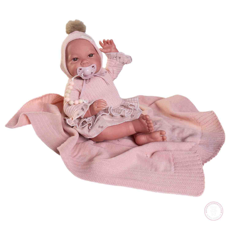 Muñecas Antonio Sweet Reborn Nica con toquilla (80328)