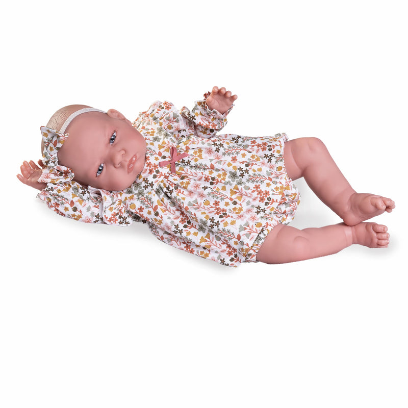 Muñecas Antonio Juan Mi Primer Reborn Berta bolsita casita (81385)