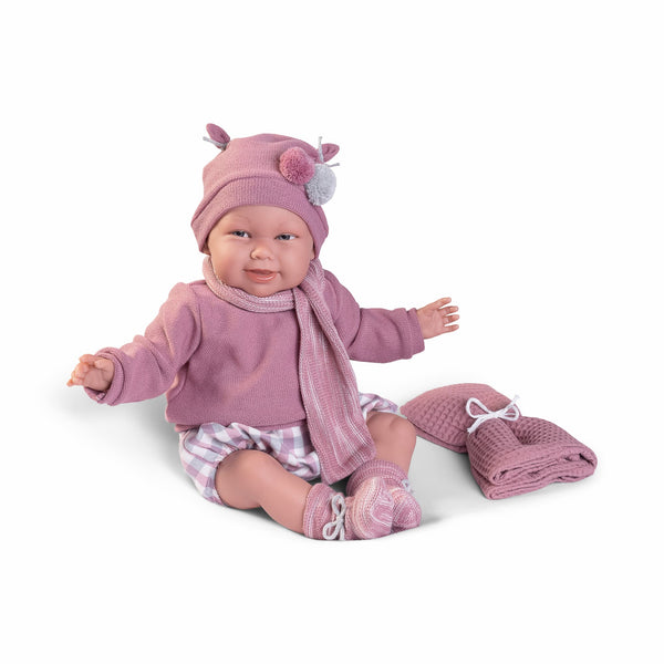 Muñeca Antonio Juan Mi Primer Reborn Martina mantita referencia 81387