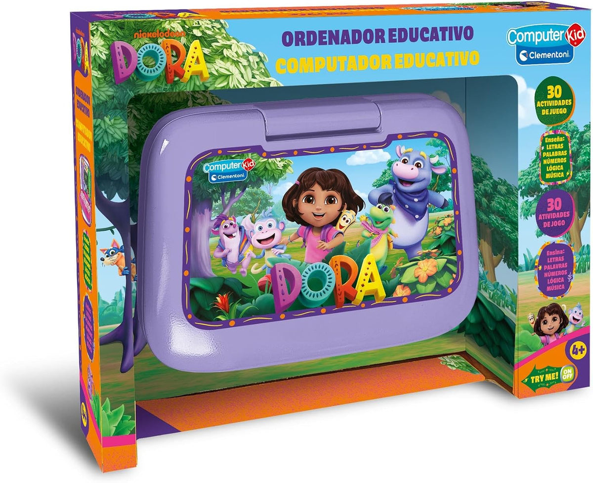 Ordenador educativo Dora la Exploradora Smart Start Laptop Clementoni 83024